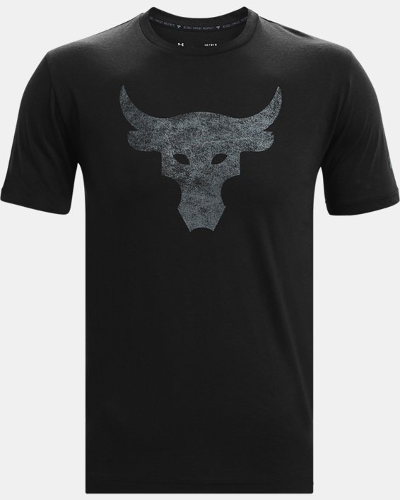 Camiseta de manga corta Project Rock Brahma Bull para hombre, Black, pdpMainDesktop image number 5